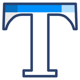 Capital T  Icon