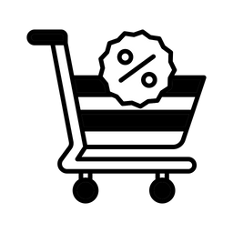 Cart Discount  Icon