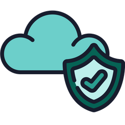 Cloud Security  Icon