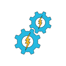 Electricity Mechanism  Icon