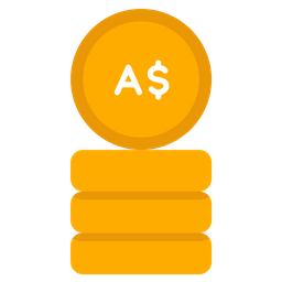 Australian Dollar  Icon