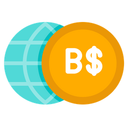 Bahamian Dollar  Icon