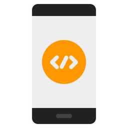 Coding Smartphone  Icon