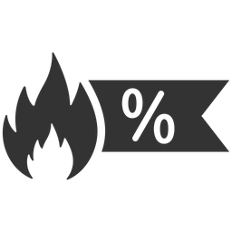 Desconto fixo  Ícone