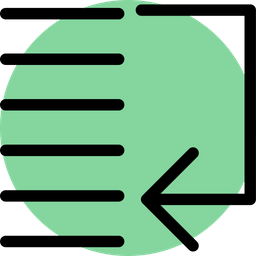 Arrow List  Icon