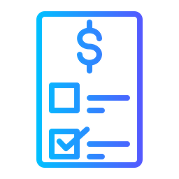 Invoice  Icon