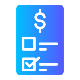 Invoice  Icon