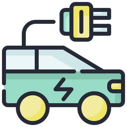 Electric Car  Icon