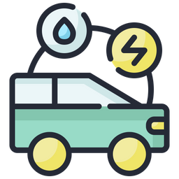 Hybrid Car  Icon