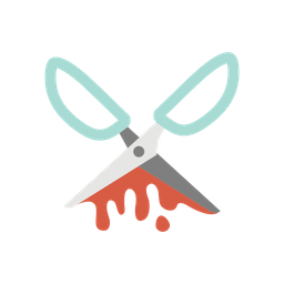 Bloody Scissors  Icon