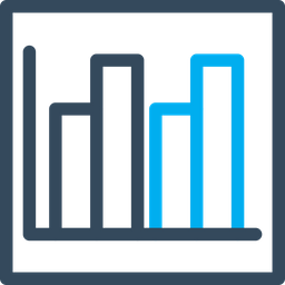 Gráfico de negócios  Ícone