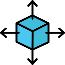 3d cube  Icon