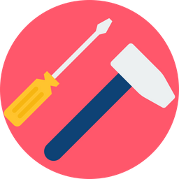 Repairing Tools Hammer Repairing Icon