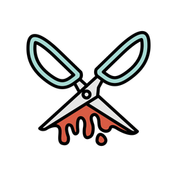 Bloody Scissors  Icon