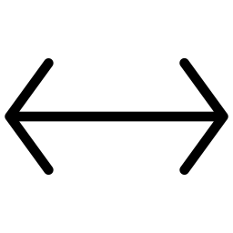 Bidirektionaler Pfeil  Symbol