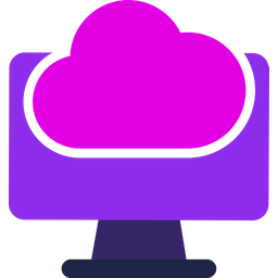 Computer Cloud  Icon