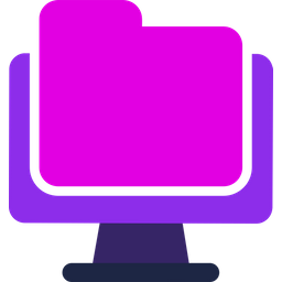 Computer Folder  Icon