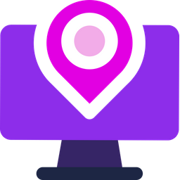 Computer Location  Icon