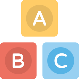 Alphabets Blocks  Icon