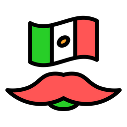 Mexico Beard  Icon