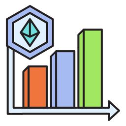 Crypto Chart  Icon