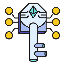 Crypto Key  Icon