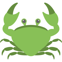 Crabe rampant  Icône