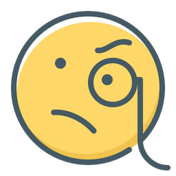 Curious Emoji  Icon