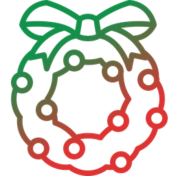 Christmas Wreath  Icon