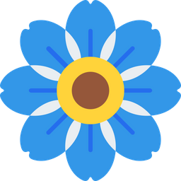 Alpine Forget Me Not  Icon