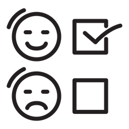 Customer Satisfication  Icon