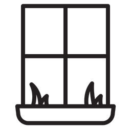 Glass Window  Icon