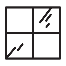 Glass Window  Icon