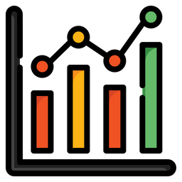 Line Chart  Icon