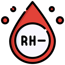 Sangue rh negativo  Ícone