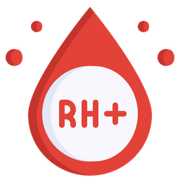 Sangue rh positivo  Ícone