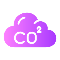 Carbon Dioxide  Icon