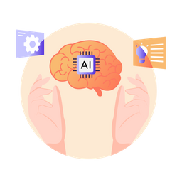 AI Brain  Icon