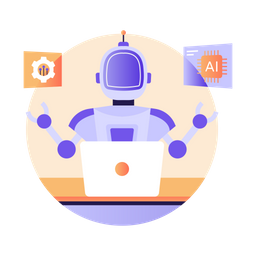 AI Robot  Icon