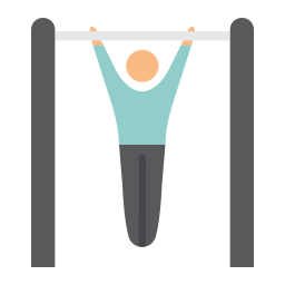 Fitness pull up  Icon