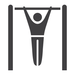 Fitness pull up  Icon