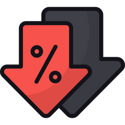 Discount arrow  Icon