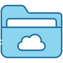 Cloud Folder  Icon