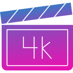 4 K Video  Icon