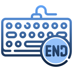 Keyboard Ending  Icon