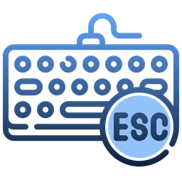 Keyboard Escape  Icon
