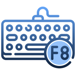 Keyboard F 8  Icon