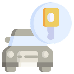 Car Key  Icon