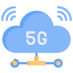 5 G Cloud Connection  Icon