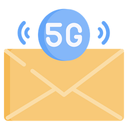 5 G Email  Icon